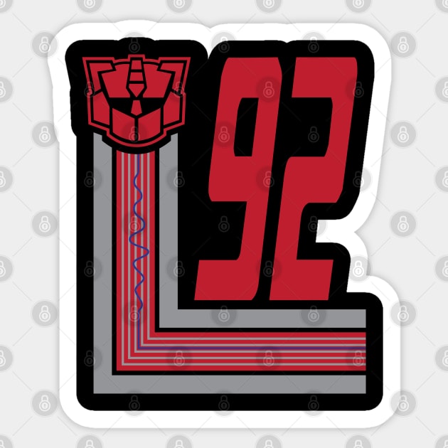 Transformers Autobo 92 Sticker by Rodimus13